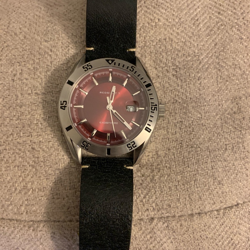 Redshift7 Exosphere wrist watch.